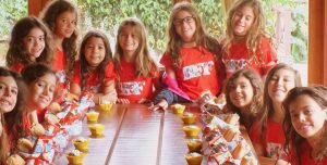 Foto café da manhã na festa do pijama