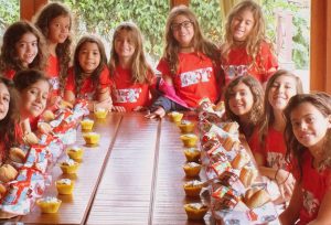 festa do pijama organiza tudo, até o café da manhã da criançada