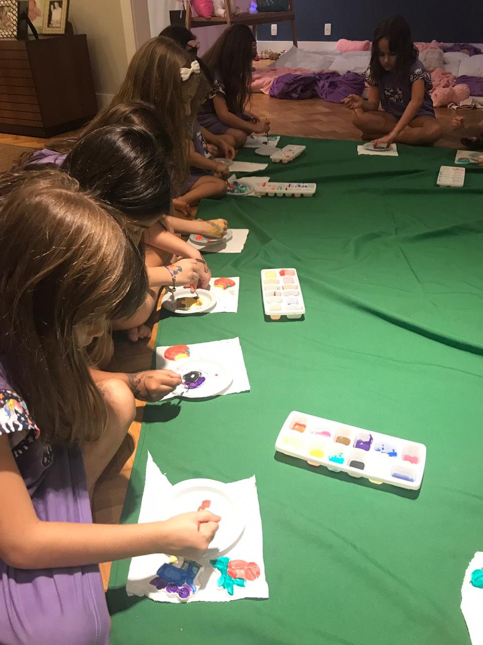 Recreação e oficinas para crianças