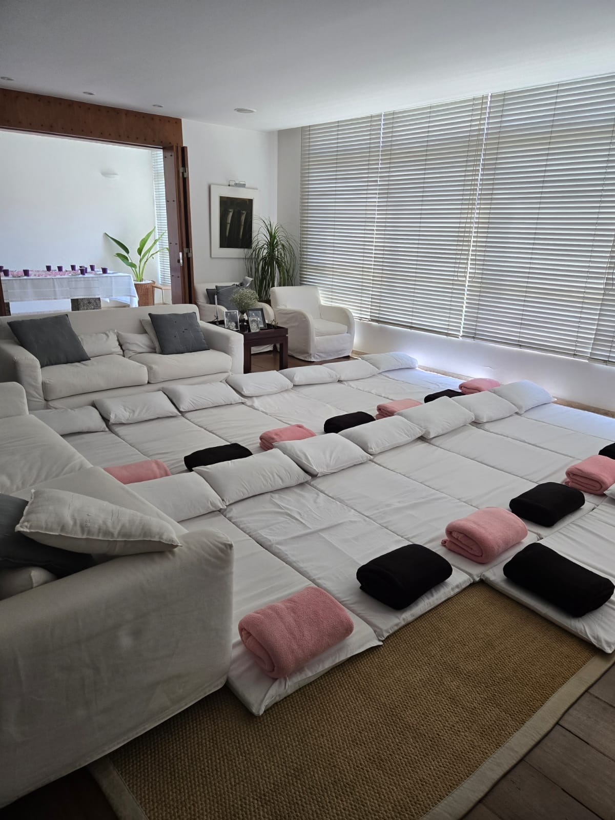 Kit soninho com colchonetes e edredons